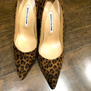 Manolo Blahnik - leopard!